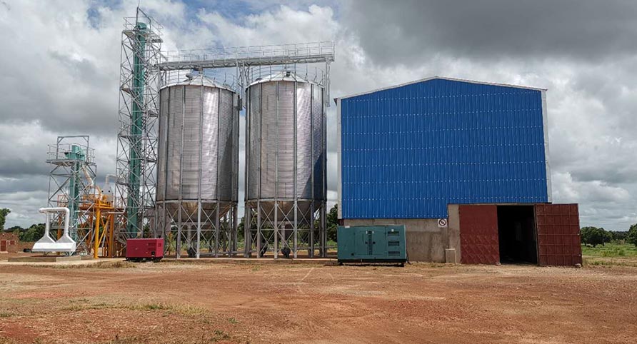 BURKINA FASO 70TPD Équipements complets de maïs